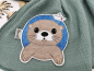 Preview: Otter - doodle Stickdatei